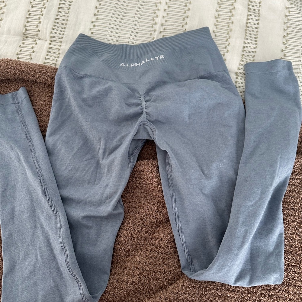 Alphalete Blue Leggings
